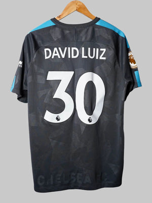 Chelsea Third Shirt 2017/18 David Luiz 30 (L)
