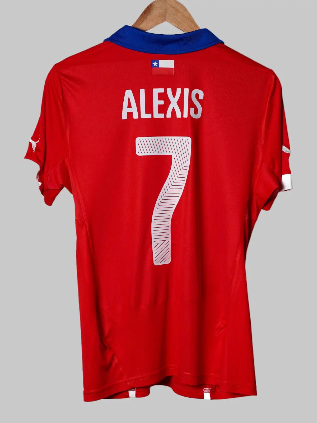 Chile Home Shirt 2014/15 Alexis 7 (S)