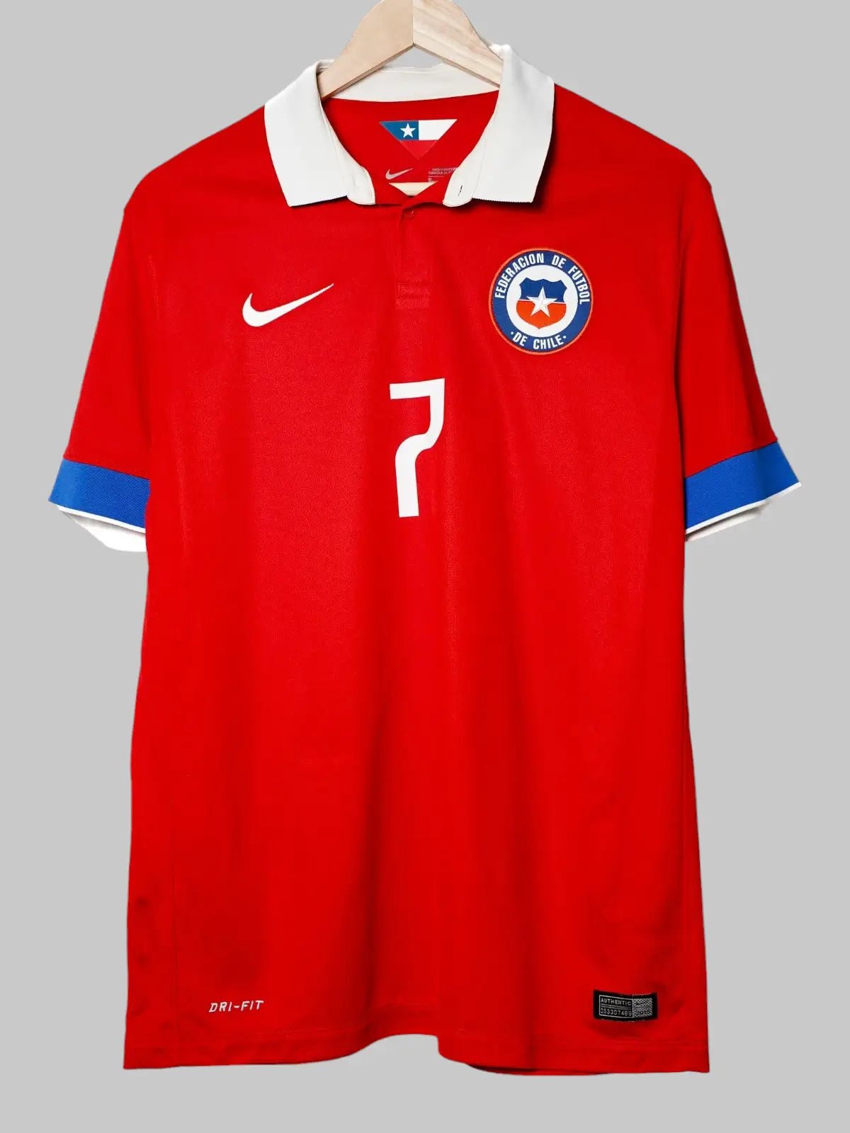 Chile Home Shirt 2015/16 Alexis 7 (M)