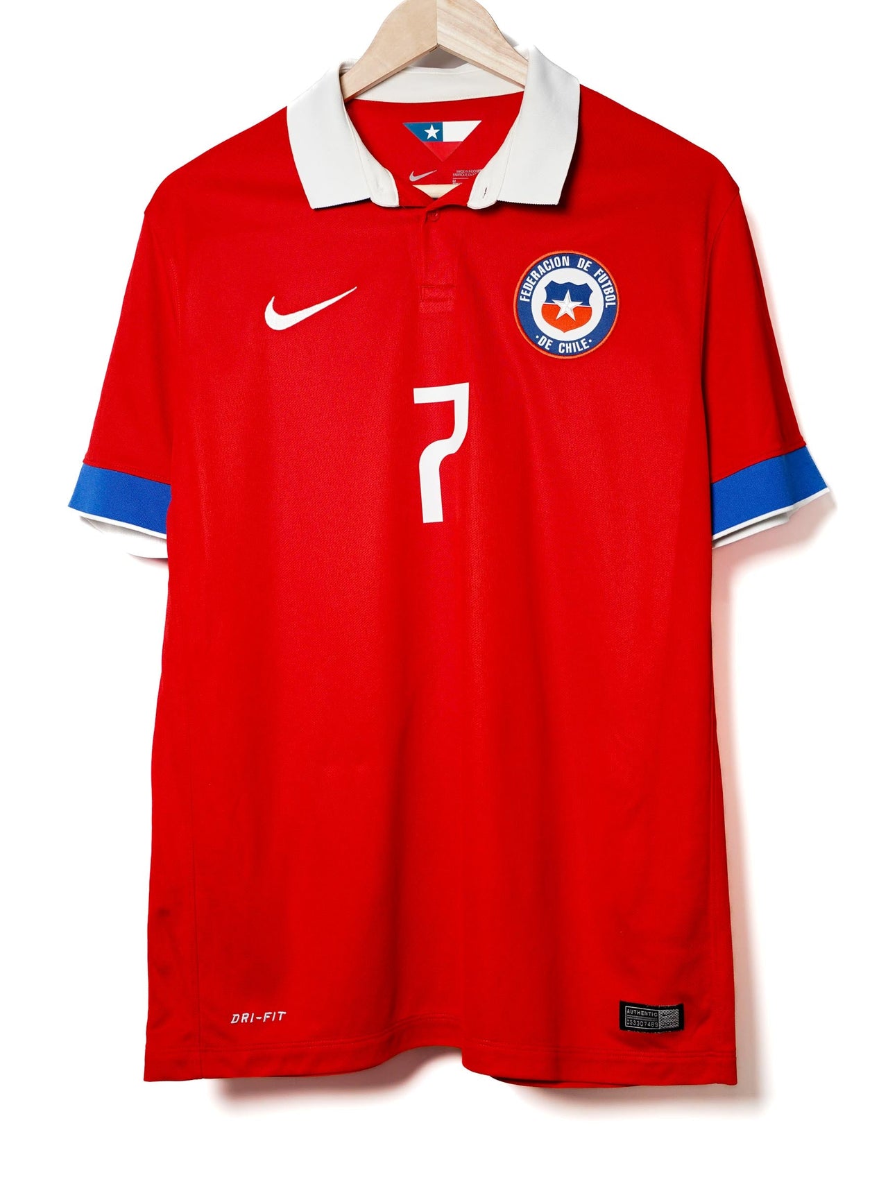 Chile Home Shirt 2015/16 Alexis 7 (M)
