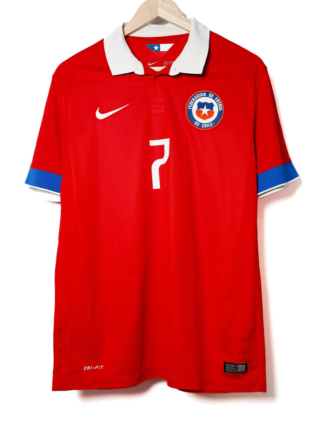 Chile Home Shirt 2015/16 Alexis 7 (M)