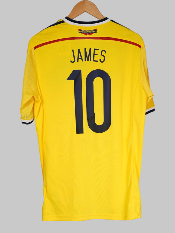 Colombia Home Shirt 2014/15 James #10 (L)