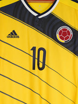 Colombia Home Shirt 2014/15 James 10 (L)