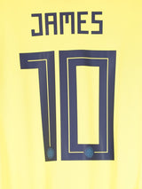 Colombia Home Shirt L/S 2018/19 James 10 (M)