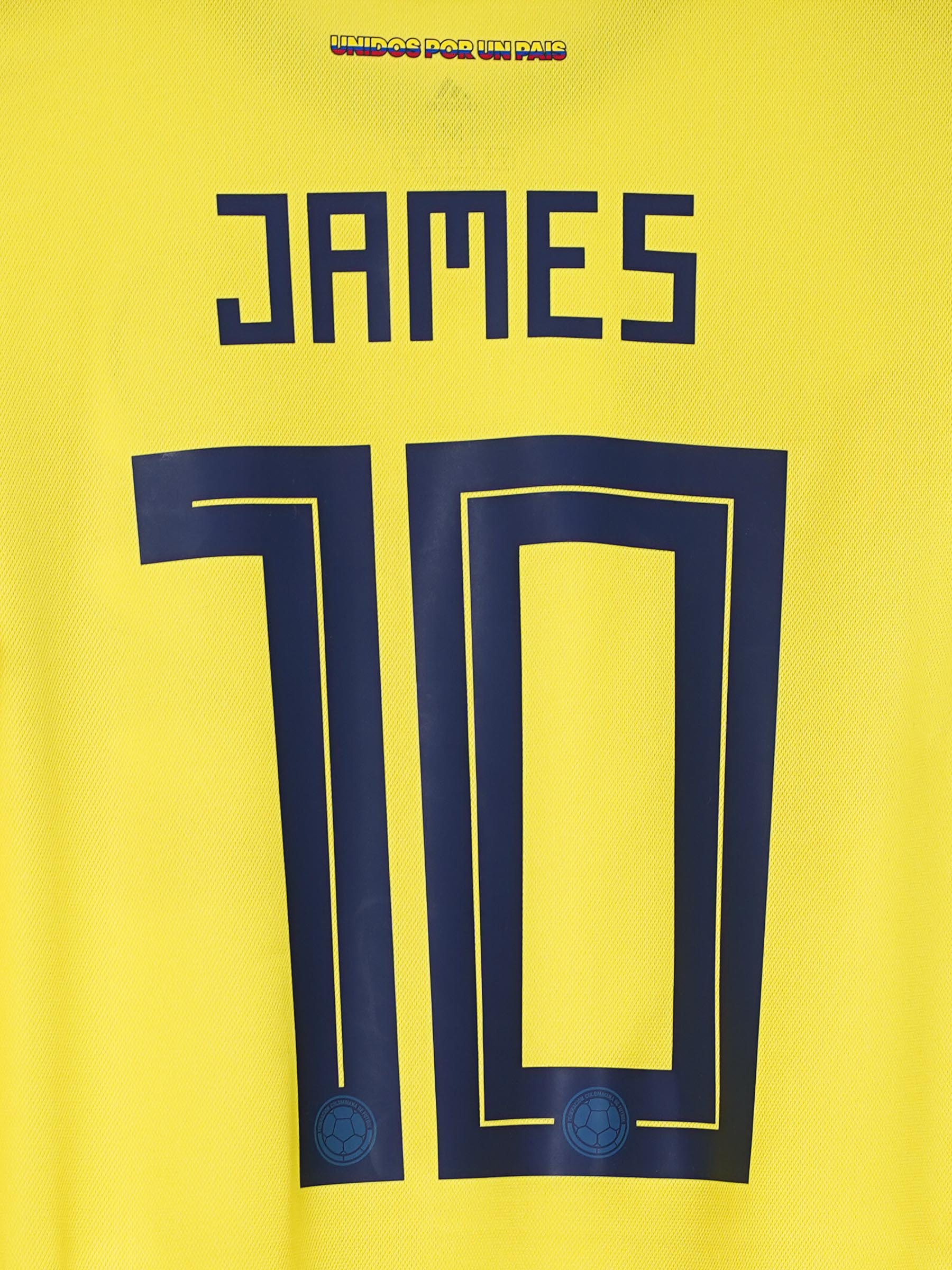Colombia Home Shirt L/S 2018/19 James 10 (M)