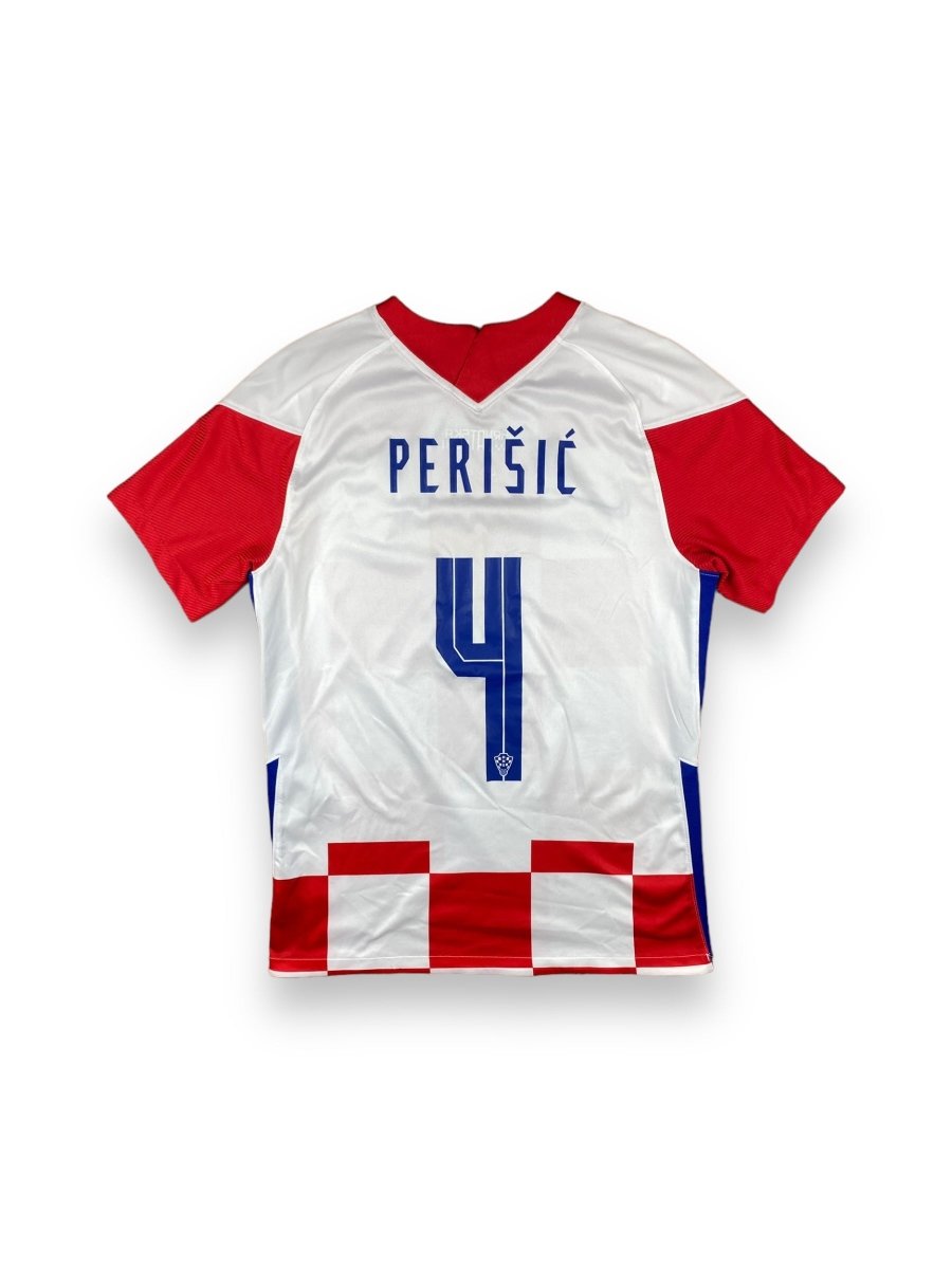 Croatia Home Shirt 2020/21 Perisic #4 - 9/10 - M