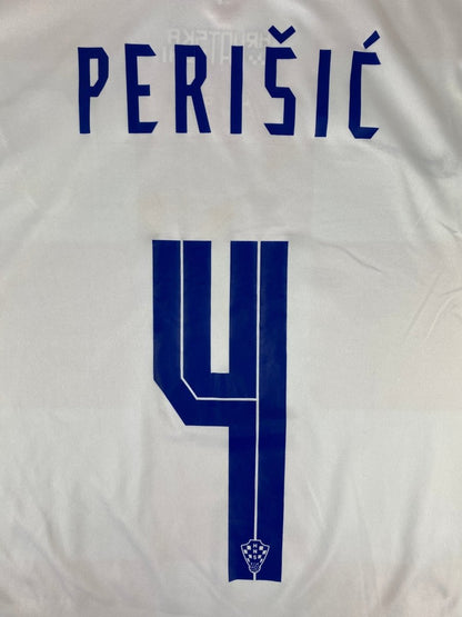 Croatia Home Shirt 2020/21 Perisic #4 - 9/10 - M