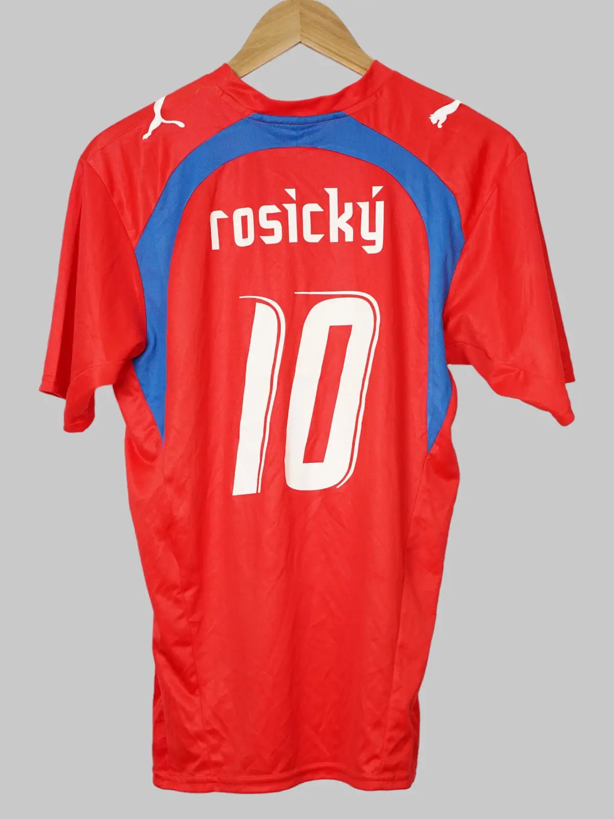 Tschechische Republik Heimtrikot 2006/7 Rosicky 10 (S)