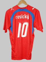 Czech Republic Home Shirt 2006/7 Rosicky 10 (S)