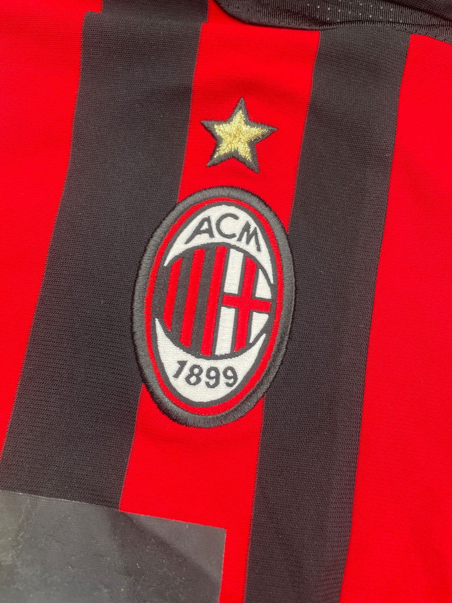 2007/8 AC Milan #7 Home Shirt (M Kids)