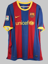 2010/11 Barcelona Messi #10 Home Shirt (XL)
