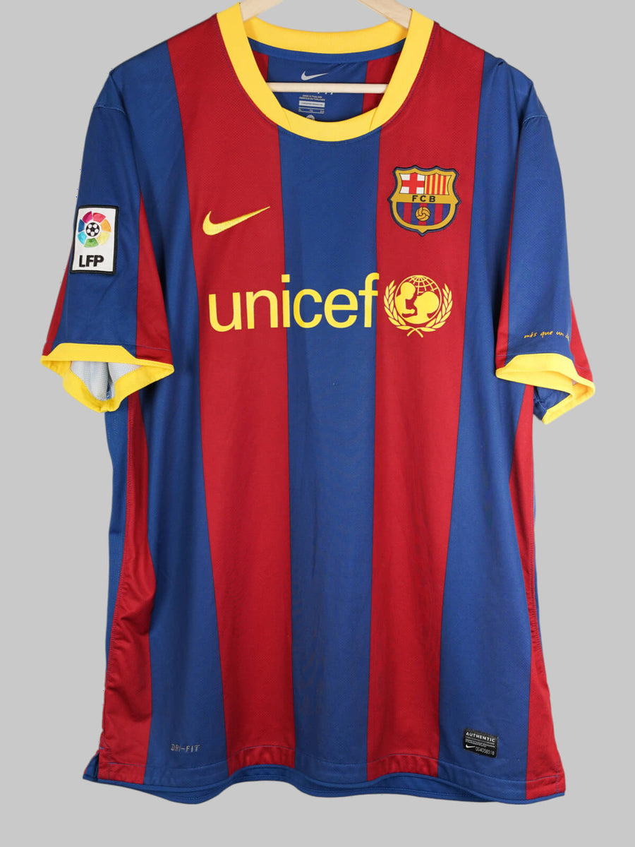 2010/11 Barcelona Messi #10 Home Shirt (XL)