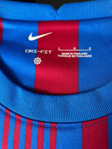 2021/22 Barcelona Memphis #9 Home Shirt (L)