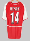2002/04 Arsenal Henry #14 Home Shirt (M) Nike