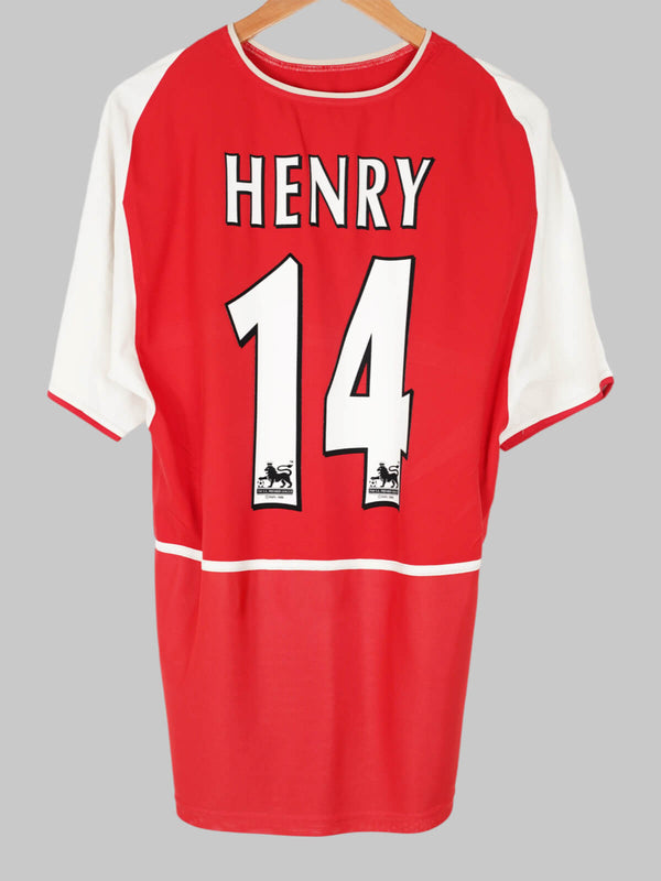 2002/04 Arsenal Henry #14 Home Shirt (M) Nike