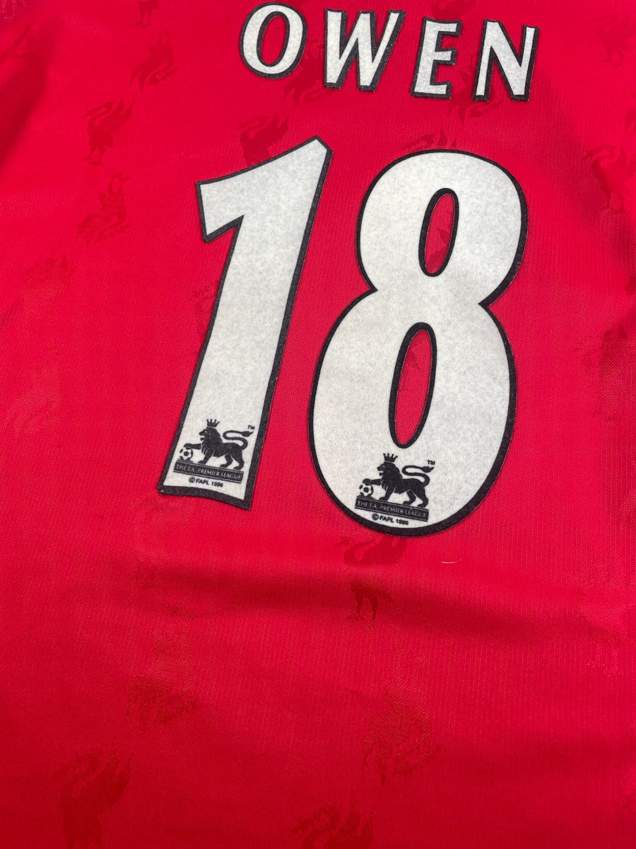 Liverpool Home Shirt 1997/98 Owen #18 (M)