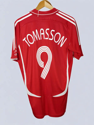 Denmark Home Shirt 2006/7 Tomasson (M)