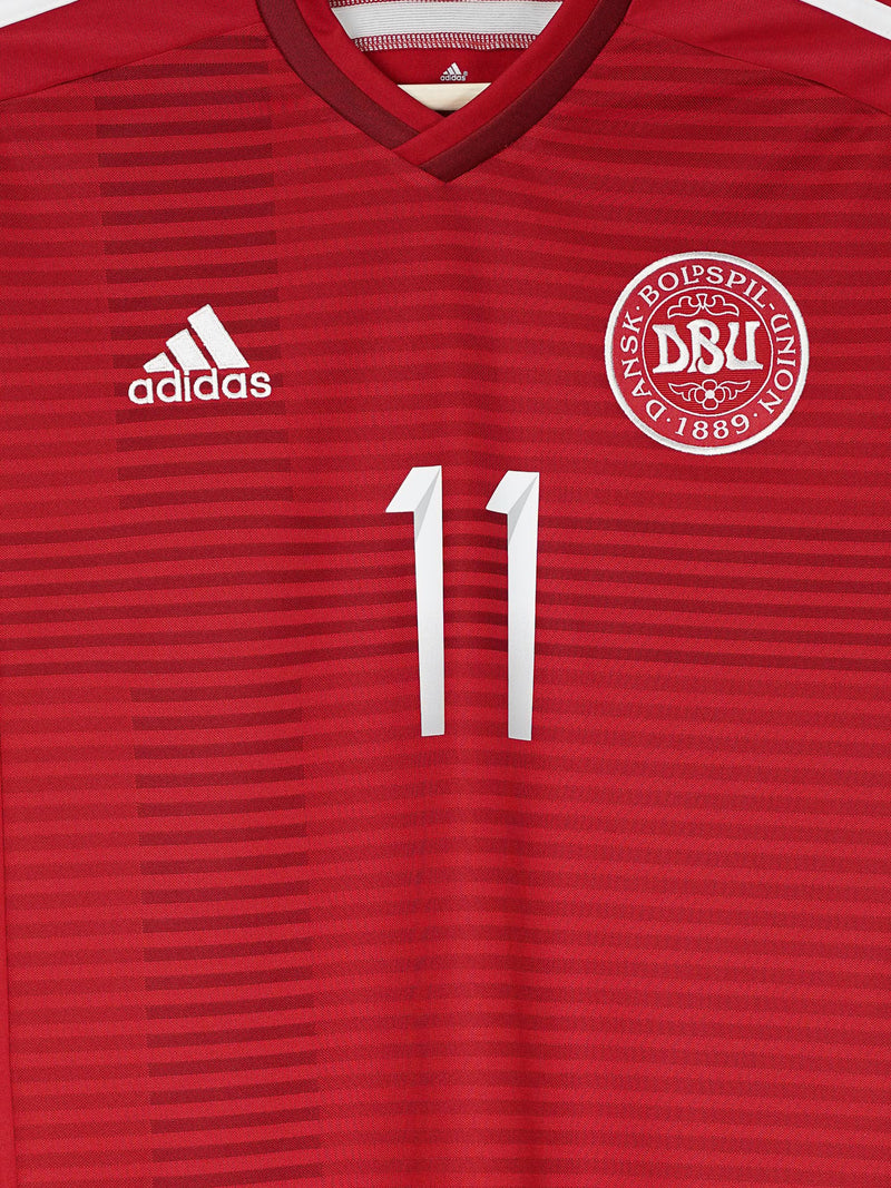 Denmark Home Shirt 2014/15 Bendtner (S)