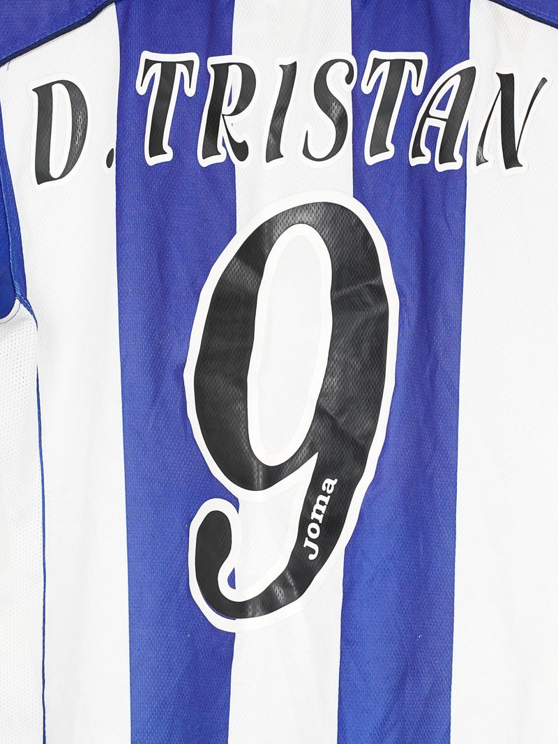 Deportivo de La Coruña Home Shirt 2002/3 D. Tristan 9 (Kids L)
