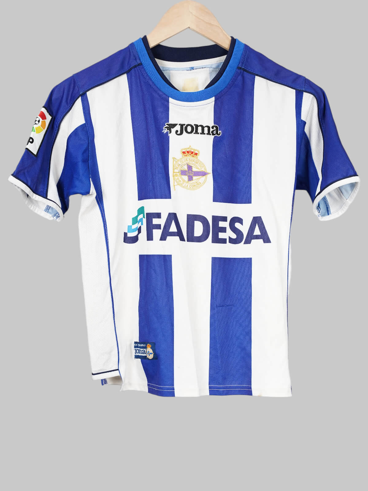 Deportivo de La Coruña Home Shirt 2002/3 D. Tristan 9 (Kids L)