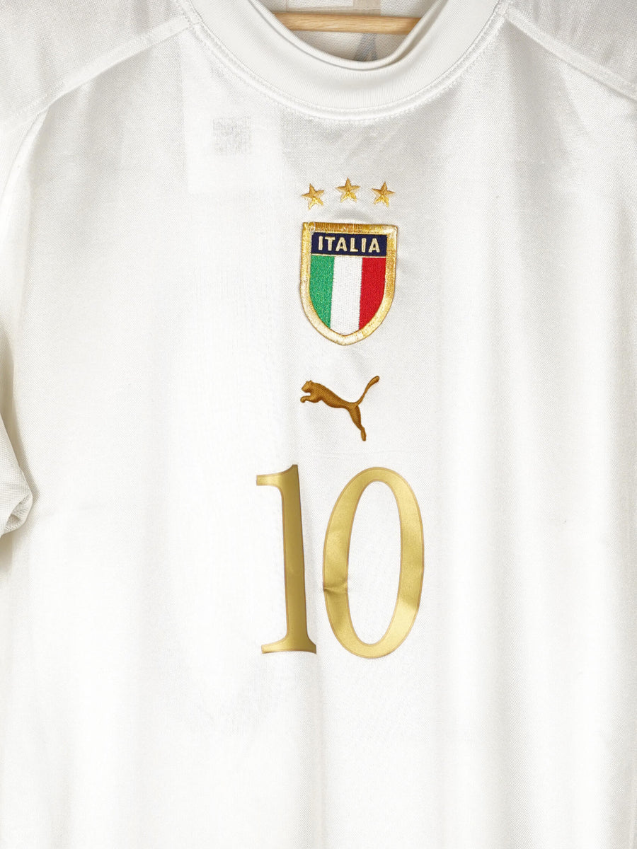 2004/06 Italy R.Baggio #10 Away Shirt (XL)