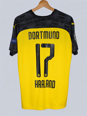 Dortmund UCL Home Shirt 2019/20 Haaland 17 (M)