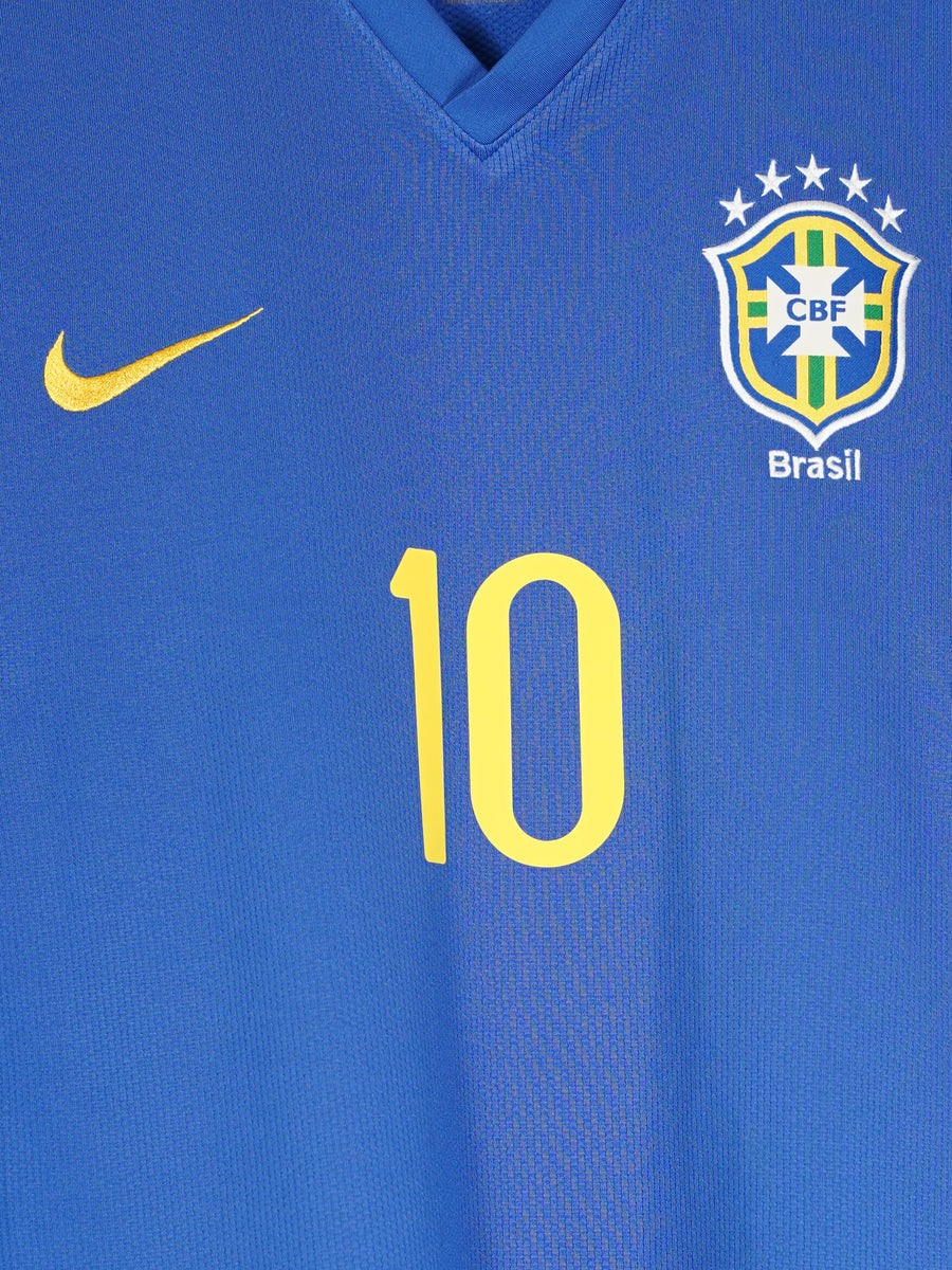 2008/10 Brazil Ronaldinho #10 Away Shirt (XL)