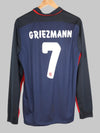 2015/16 Atletico Madrid #7 Griezmann #7 Away Shirt L/S Player Issue (L) Nike