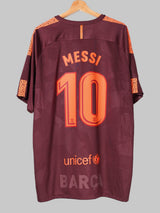 2017/18 Barcelona Messi #10 Third Shirt (XXL)