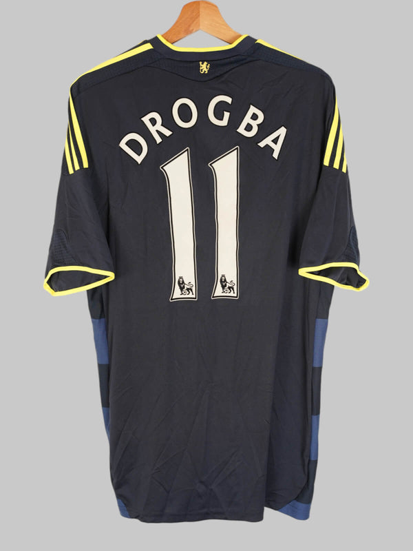 2009/10 Chelsea Drogba #11 Away Shirt (L) adidas