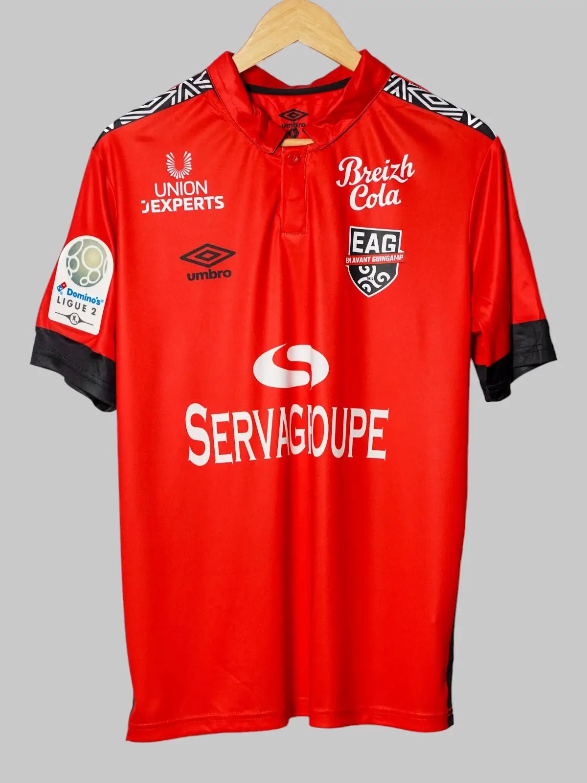 EA Guingamp Home Shirt 2019/20 Phiri 6 (M)