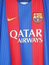 2016/17 Barcelona Messi #10 Home Shirt (XXL)