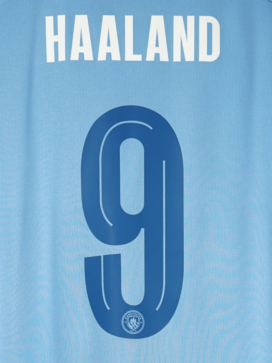 2023/24 Manchester City Haaland #9 Home Shirt (L)