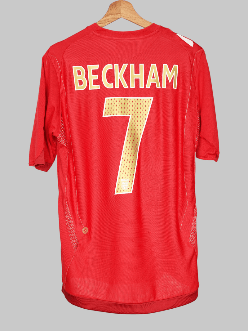 England Away 2006/7 Beckham 7 (M)