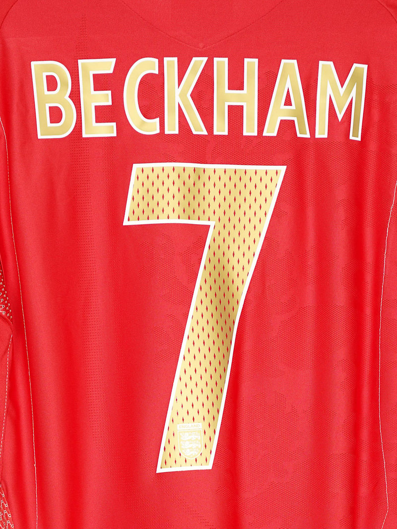 England Away 2006/7 Beckham 7 (M)