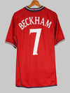 England Away Shirt 2002/3 Beckham #7 (L)