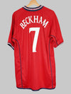 England Auswärts <tc>Trikot</tc> 2002/03 Beckham #7 (XL)