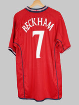 England Away Shirt 2002/3 Beckham 7 (XL)