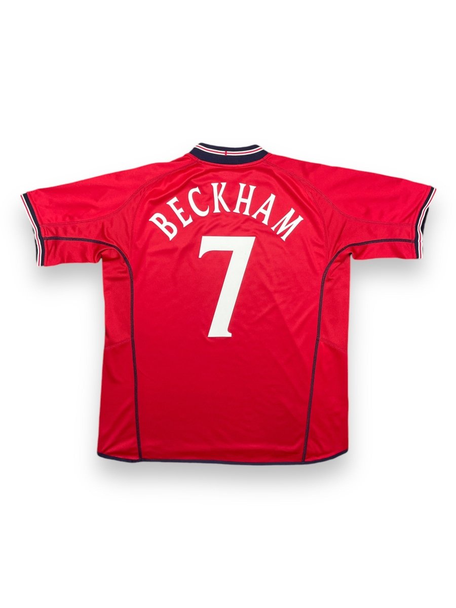 England Away Shirt 2002/4 Beckham #7 - 10/10 - XL