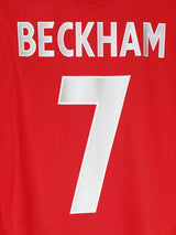 England Away Shirt 2004/5 Beckham 7 (XL)