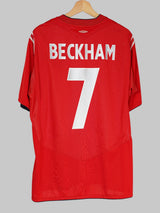 England Away Shirt 2004/5 Beckham 7 (XL)