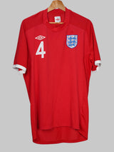 England Away Shirt 2010/11 Gerrard 4 (L)