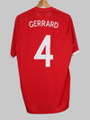 England Away Shirt 2010/11 Gerrard #4 (L)