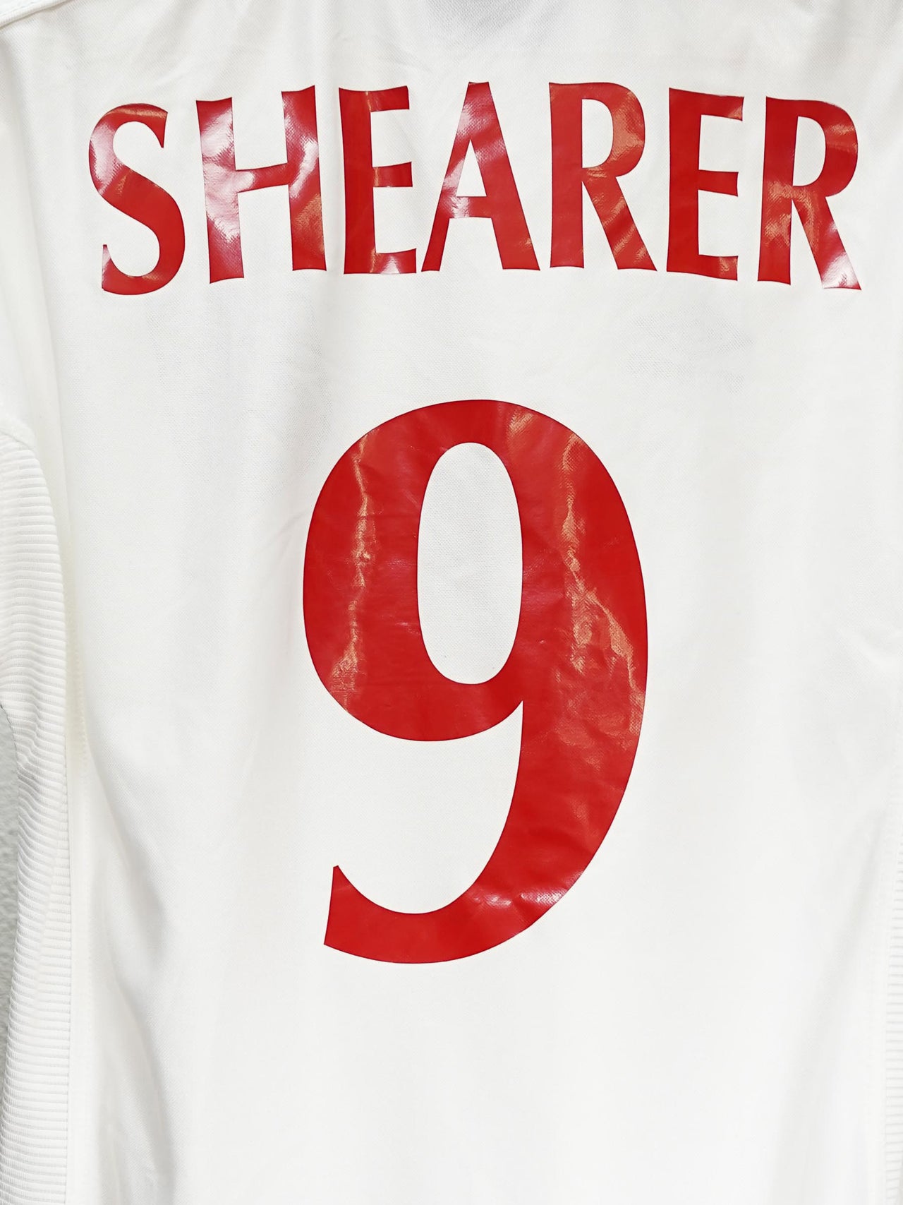 England Home Shirt 2000/1 Shearer 9 (M)