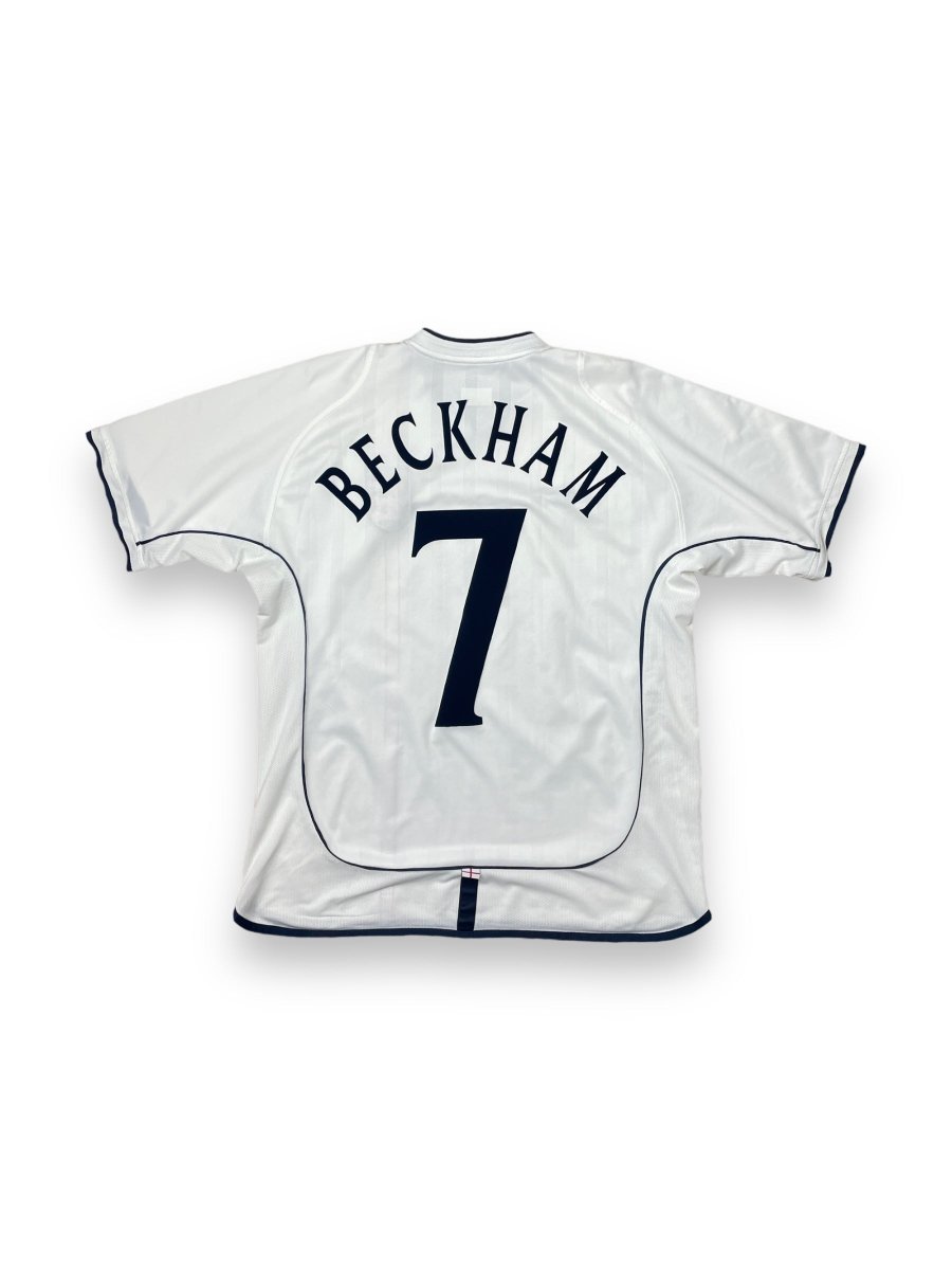 England Home Shirt 2002/3 Beckham #7 - 10/10 - L