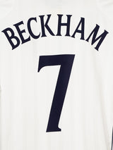 England Home Shirt 2002/3 Beckham 7 (XL)