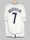 Camiseta de local de Inglaterra 2002/3 Beckham #7 (XL)