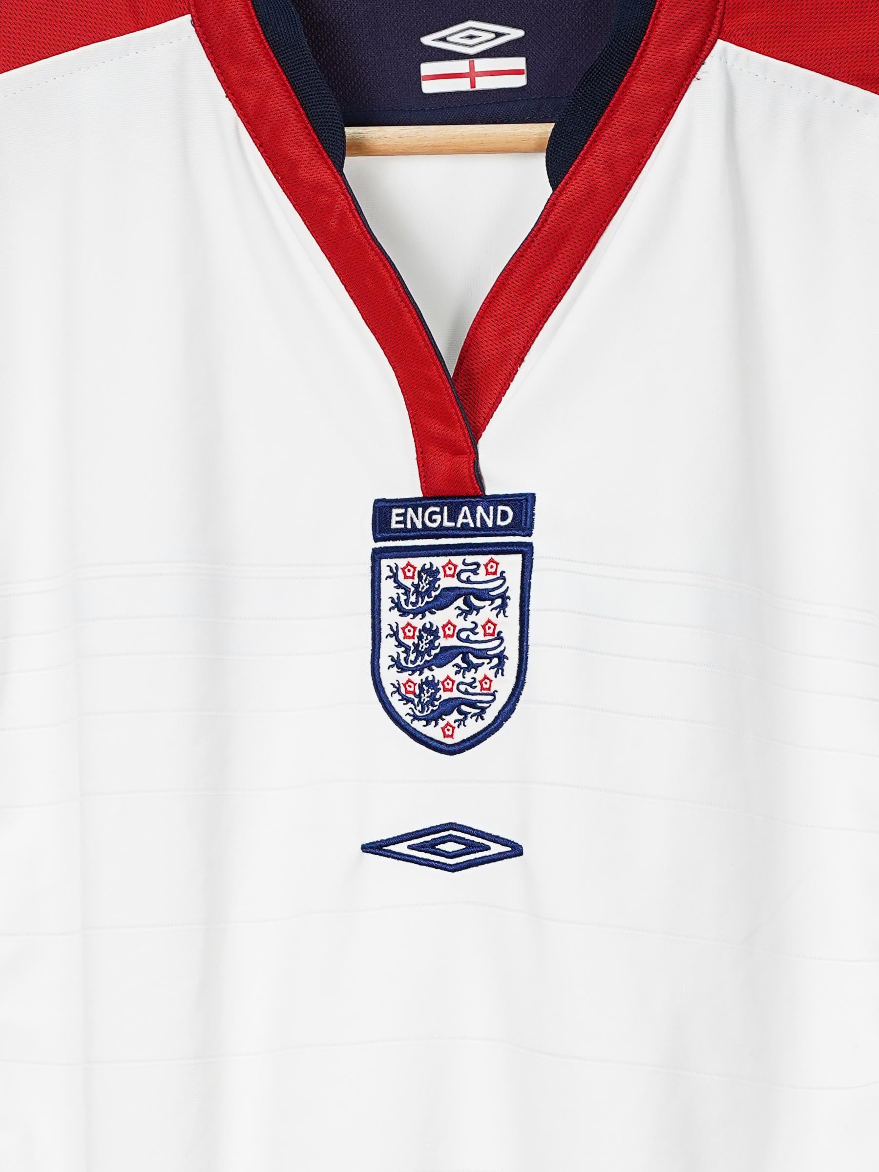 England Home Shirt 2002/3 (S Women)