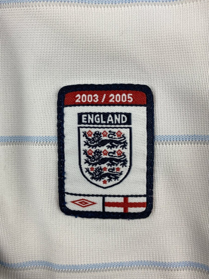 England Home Shirt 2004/5 - 9/10 - L