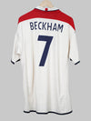 England Home Shirt 2004/5 Beckham #7 (M)